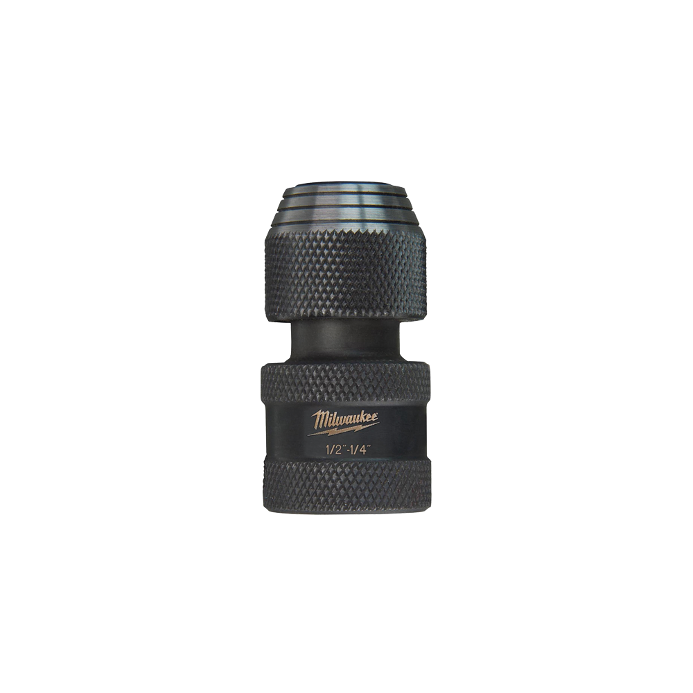 Adattatore per avvitatore impulsi 1/2" quadro 1/4" Milwaukee Adattatore per avvitatore impulsi 1/2" quadro 1/4" Milwaukee