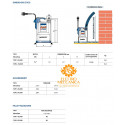 Elettropompa Sommergibile TOP2-FLOOR DRENAGGIO acque chiare Monofase 0.37KW 0.50HP cavo 5mt Pedrollo