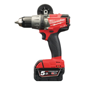 KIT MILWAUKEE M18SET2O-504X_KIT 18V -TRAPANO M18FPD-502X-M18 FID ATTACCO Â¼?-4 BATT.5AMP.