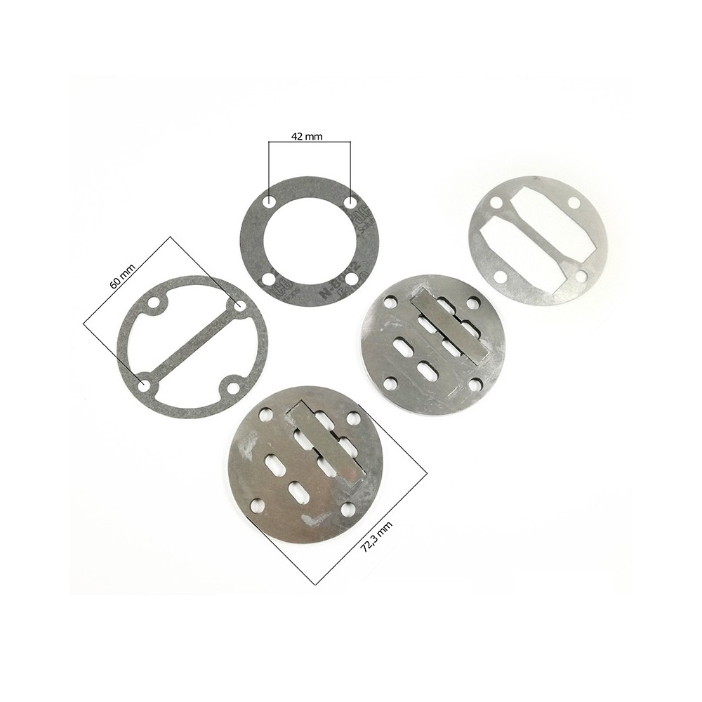 Kit Piastra Valvole per Gruppi Pompanti Diretti Lubrificati FC2 ABAC Kit Piastra Valvole per Gruppi Pompanti Diretti Lubrificati FC2 ABAC