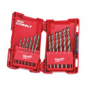 Set Punte per Metallo HSS-G Cobalto DIN 338 19 pz. Milwaukee