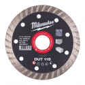 Milwaukee DUT 115mm diamond cutting disk