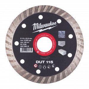 Disco Diamantato DUT 115mm Milwaukee