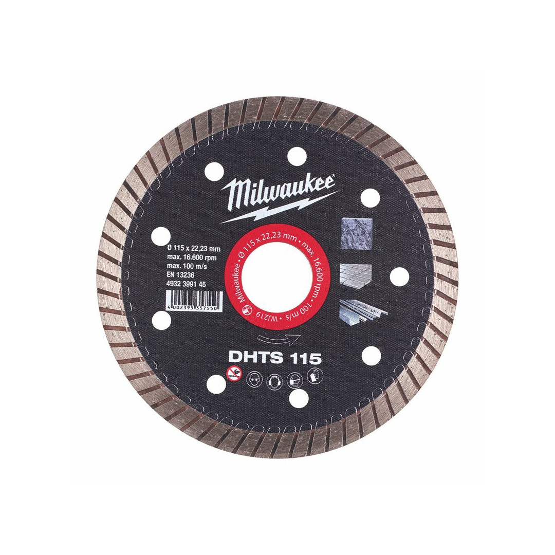 Disco Diamantato DHTS 115mm Milwaukee