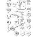 Connecting rod kit for Abac  B2800 / Balma NS11 Pumping Units