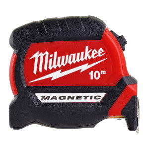 4932464601 MILWAUKEE PREMIUM MAGNETIC TAPE MEASURE 10 METERS X 27 MM