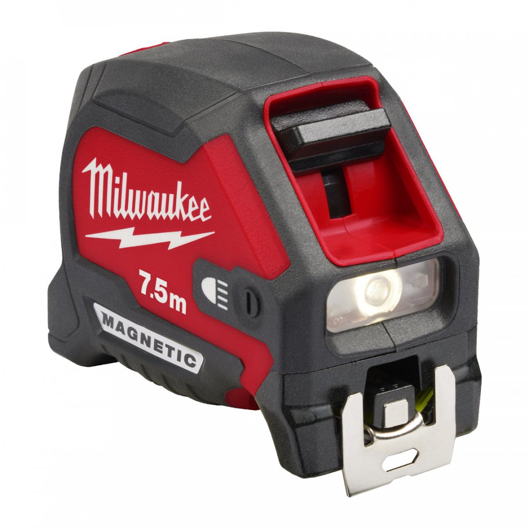 4932492469 MILWAUKEE PRO LED TAPE MEASURE 7.5 METERS X 30 MM