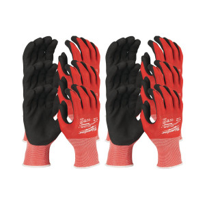 Milwaukee Cut-Resistant Gloves Category A  12Pcs Size M/8