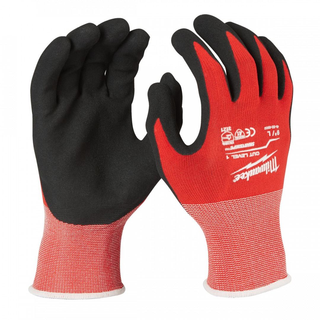 Milwaukee Cut-Resistant Gloves Category A Size L / 9 - 1 Pc Milwaukee Cut-Resistant Gloves Category A Size L / 9 - 1 Pc
