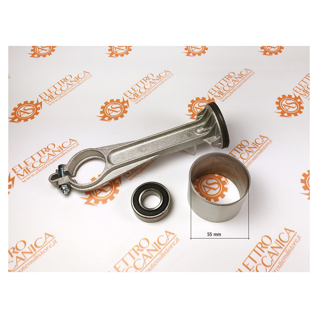 Connecting rod kit + piston + cylinder for FIAC ECU 4190270000 1124190027