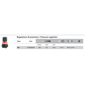Pressure regulator FIAC ABAC BALMA 1127100064