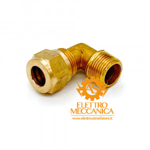 Elbow Connector 3/8 Male - Bicone 10.2 - 6231943600