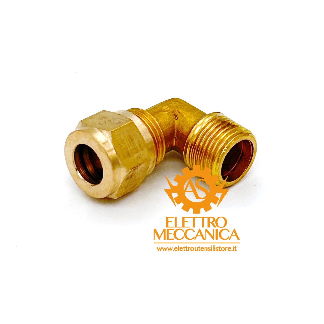 Elbow Connector 3/8 Male - Bicone 10.2 - 6231943600