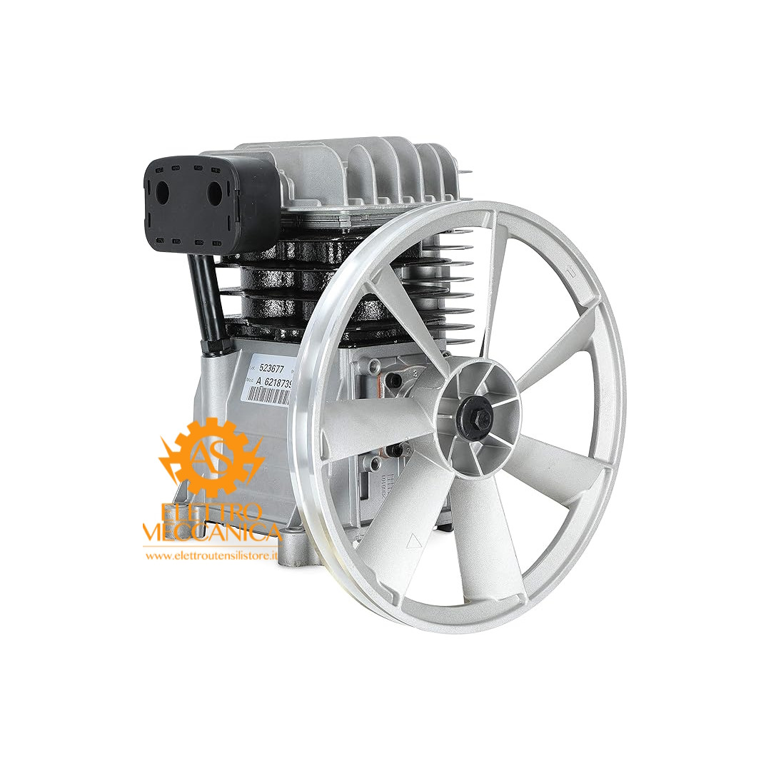 Gruppo Pompante Abac B2800B - NS11B con Filtro, Volano e Postrefrigeratore Gruppo Pompante Abac B2800B - NS11B con Filtro, Volano e Postrefrigeratore