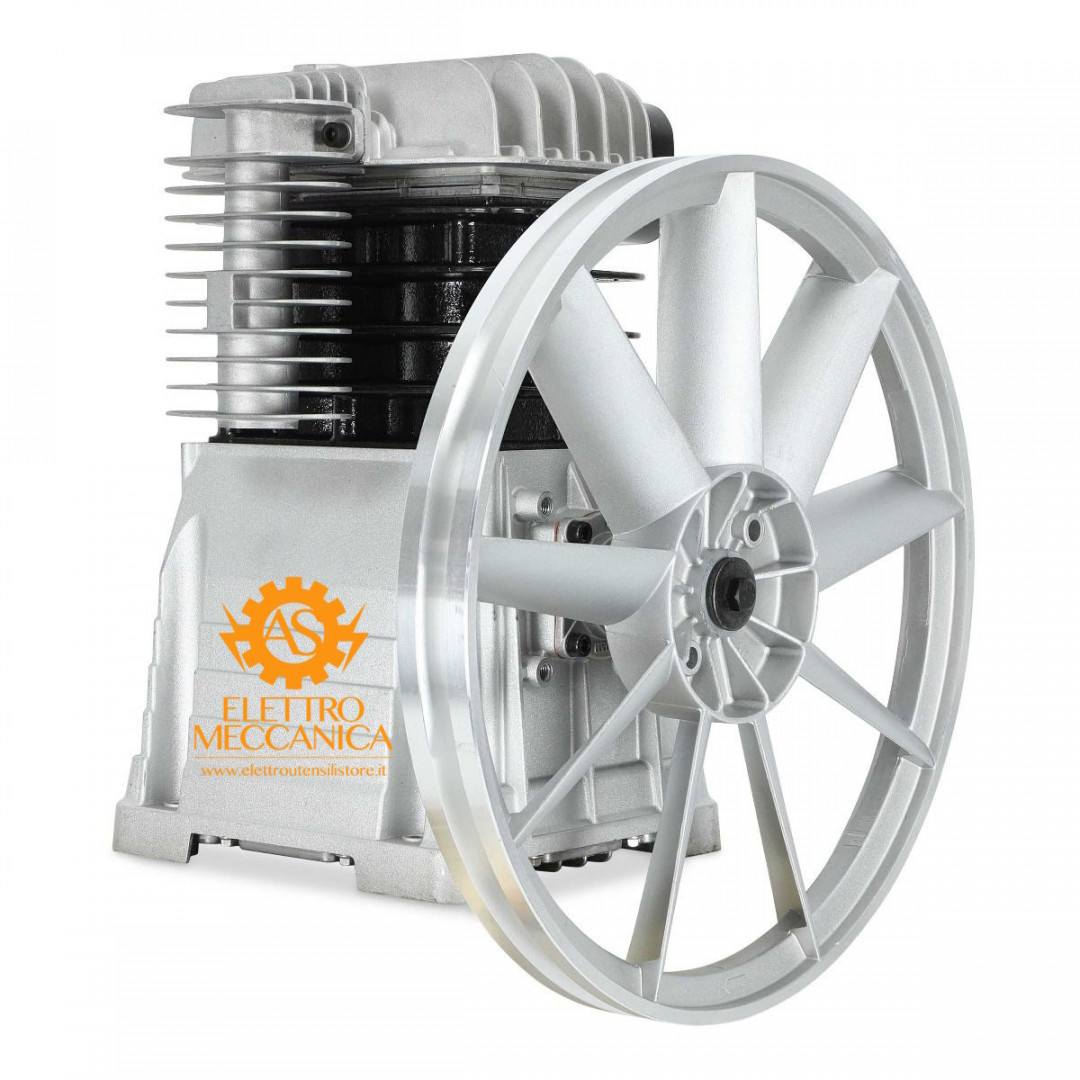 Gruppo Pompante Abac B3800B - NS18S con Filtro, Volano e Postrefrigeratore