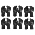 MILWAUKEE Black Polyurethane Gloves 12pcs Size XL / 10