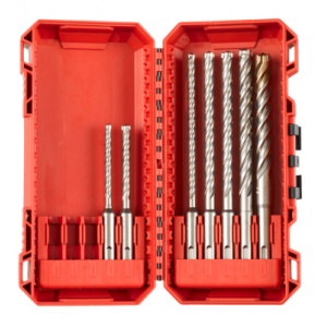 Milwaukee MX4 SDS-Plus Drill Bit Set - 7 Pieces