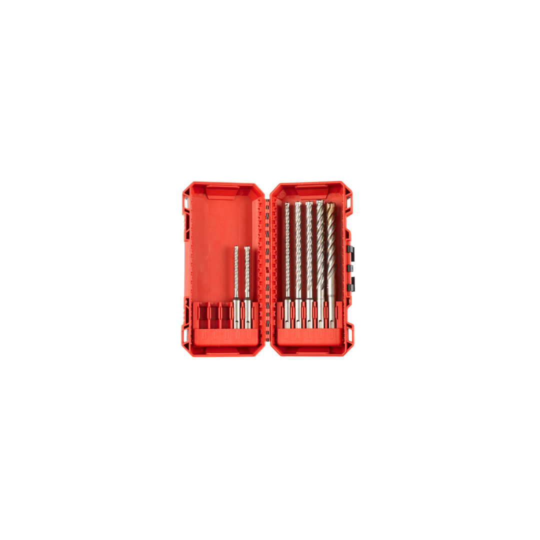 Milwaukee MX4 SDS-Plus Drill Bit Set - 7 Pieces Milwaukee MX4 SDS-Plus Drill Bit Set - 7 Pieces