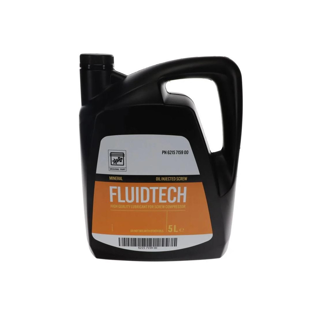 Olio FluidTech Lt. 5 per Compressori a Vite Abac - Balma - Ceccato