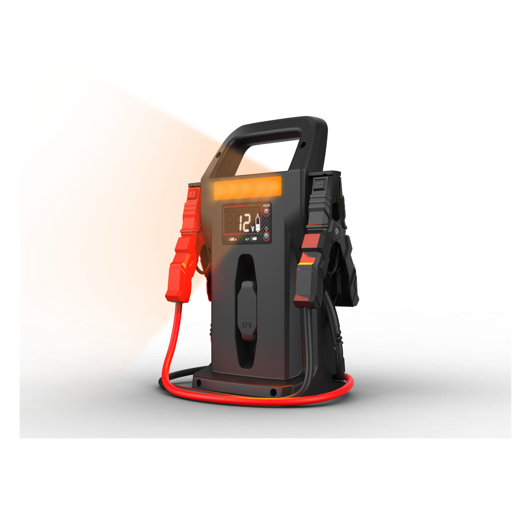 1500A 24000mAh Multi-Function Portable Car Jump Starter Powerbank Emergency Battery Diesel Steam General Purpose Model Lighting Function - View #5