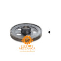 Motor Pulley Kit 130-1A Bore 24 mm for ABAC Compressors
