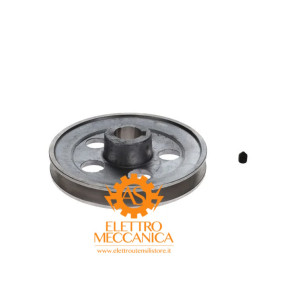 Motor Pulley Kit 130-1A Bore 24 mm for ABAC Compressors