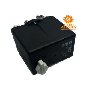 Condor MDR 3 Pressure Switch, Three-Phase, 4-Way, with Thermal Overload Protection 4–6.3A and START Valve – 10 Bar