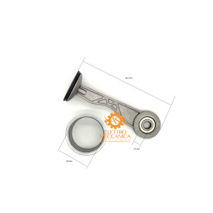 Connecting Rod, Piston and Cylinder Kit for FIAC F3001, Black & Decker CP6, Michelin MCX 6 and MCX 20 Compressors