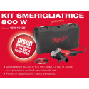 Kit Smerigliatrice Angolare AG800/115 D-Set Milwaukee