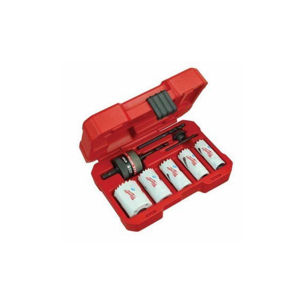 KIT SEGHE A TAZZA BI-METALLICHE MILWAUKEE 8PZ KIT SEGHE A TAZZA BI-METALLICHE MILWAUKEE 8PZ