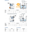 Single-phase submersible pump 0.37KW 0.50HP TOP 2 Pedrollo